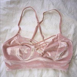 Xhilaration Velvet Bralette